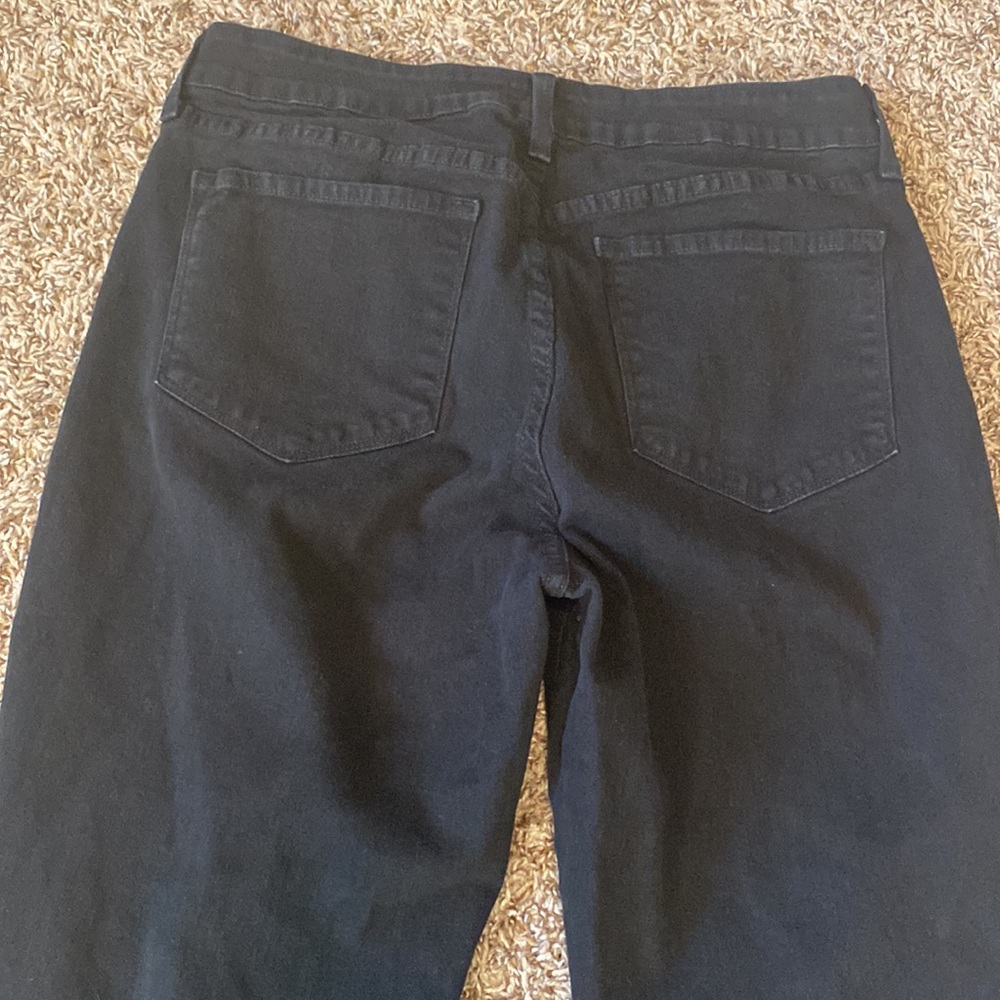 NYDJ Straight Black Lift Tuck Technology Jeans 10 - Picture 13 of 14